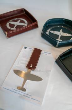 Leather book mark